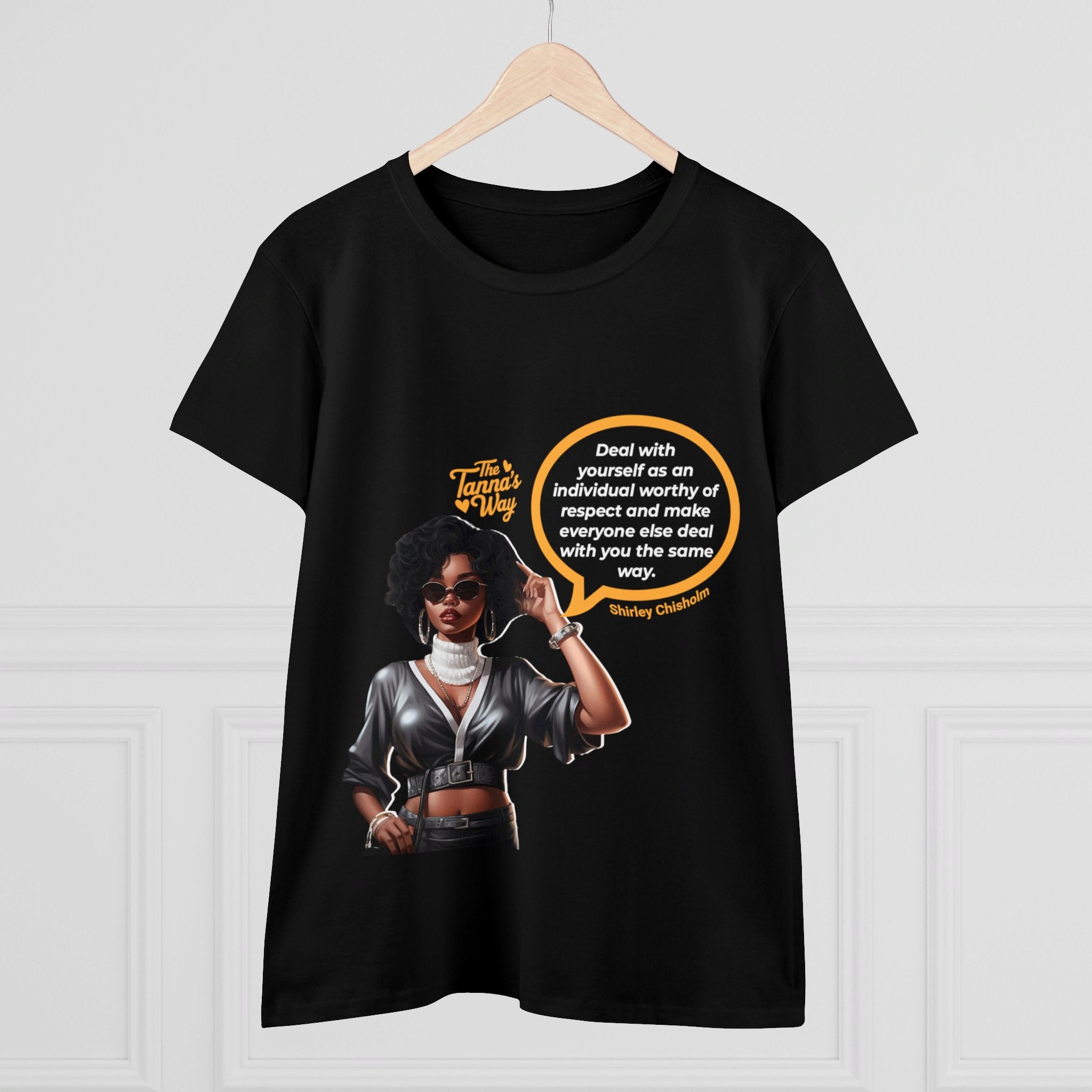Shirley Chisholm | Women's Midweight Cotton Tee